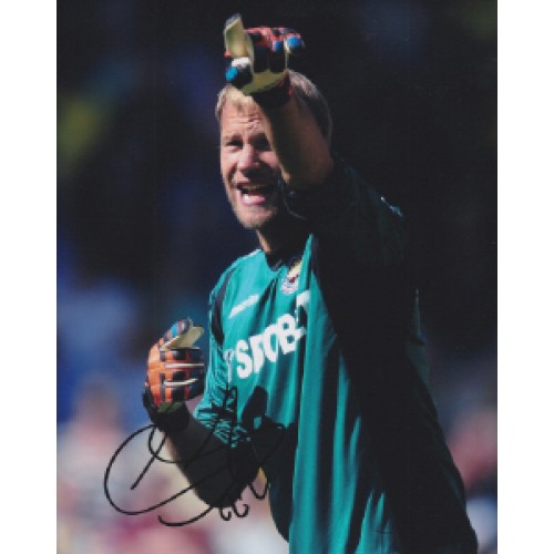 West Hams Jussi Jaaskelainen Signed 8x10 Photo!! 